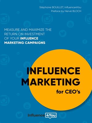cover image of Influence Marketing for CEO's